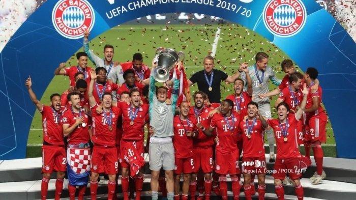 5 Kota Berawalan M yang Pernah Juara Liga Champion Eropa 4 selebrasi trofi bayern munchen usai juarai liga champions senin 2482020