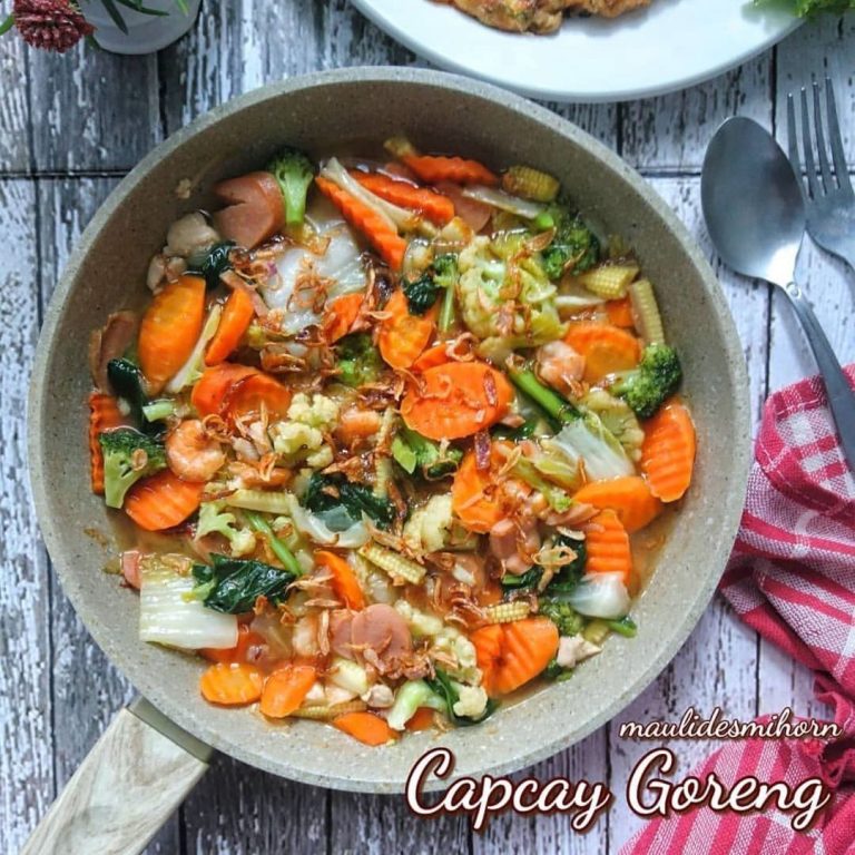 Resep capcay goreng spesial ala restoran