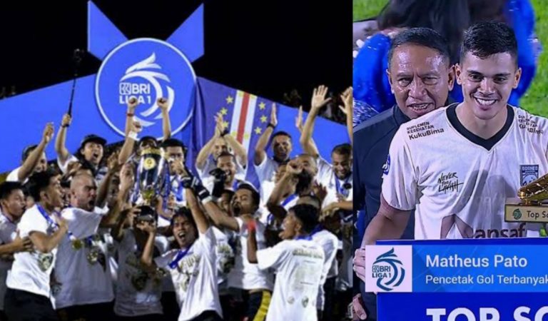 Daftar Peraih Penghargaan BRI Liga 1 Musim 2022/2023, Matheus Pato Dapatkan Double Award
