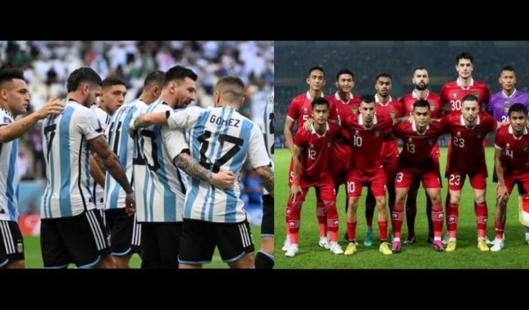 Kalah Tipis, Timnas Catatkan “Prestasi” Saat Indonesia VS Argentina
