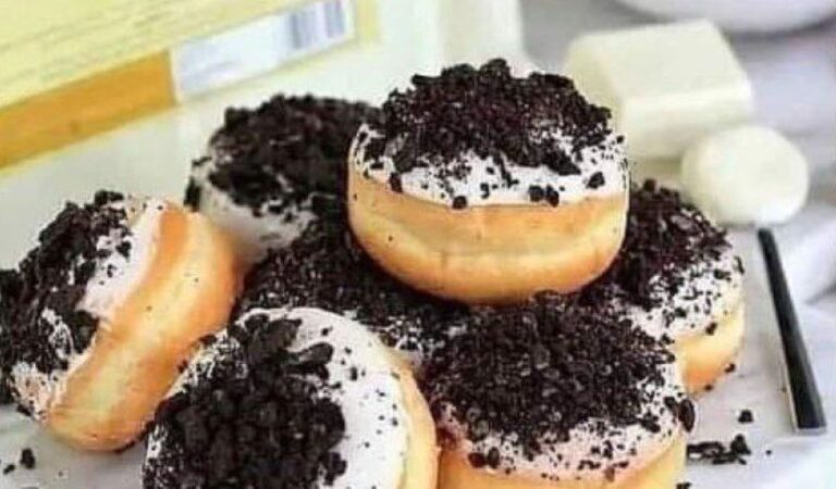 Resep Donat Tape Singkong Dengan Topping Oreo