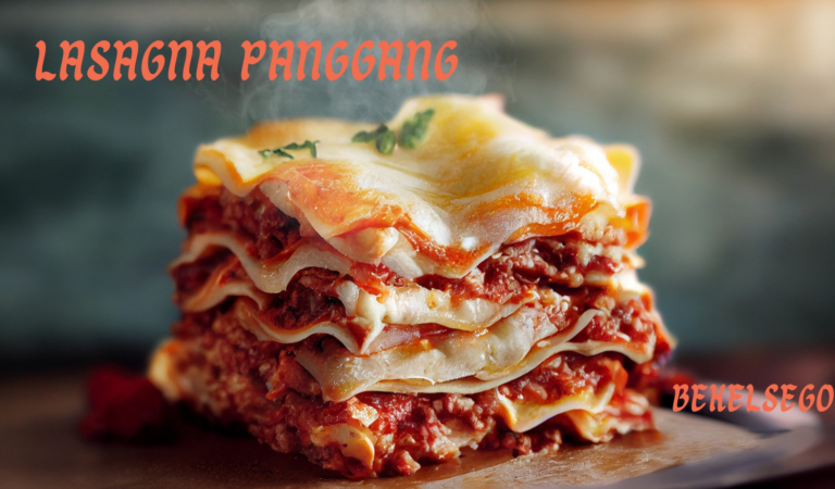 Resep Lasagna Panggang, Creamy dan anti Gagal!