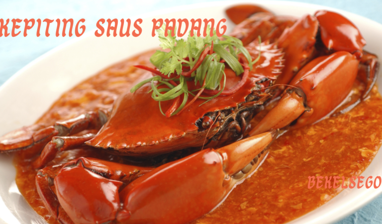 Resep Kepiting Saus Padang, Gurih Pedasnya Menyengat!