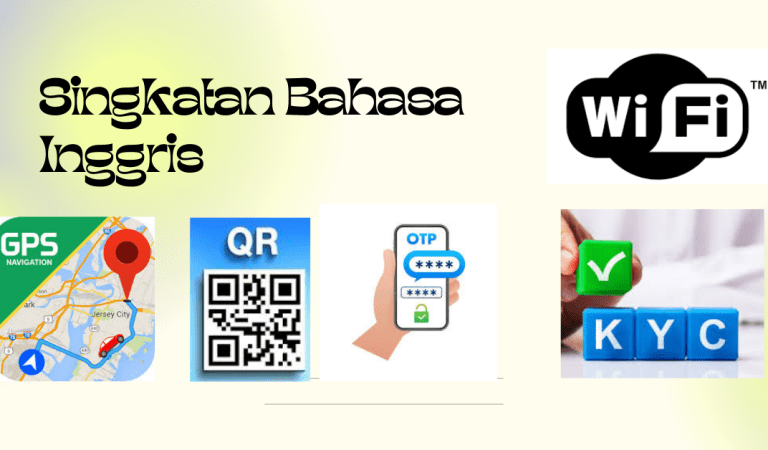 19 Singkatan Bahasa Inggris Dalam Dunia Teknologi Informasi
