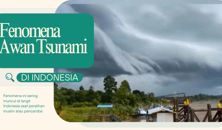 Gumpalan Awan Tsunami Terjadi di Indonesia, Ancaman Atau Fenomena Alam?