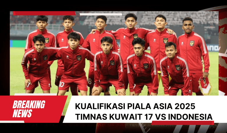 Hasil Pertandingan Kualifikasi Piala Asia U-17 2025 Kuwait VS Indonesia
