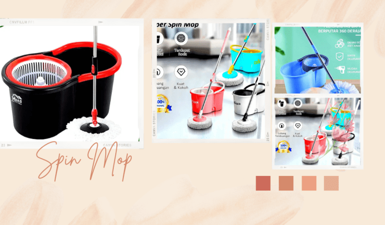 5 Rekomendasi Spin Mop Harga di Bawah 100 Ribu, Mengepel jadi Lebih Praktis