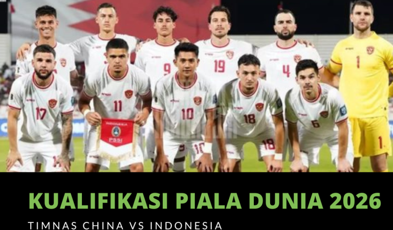 Prediksi Kualifikasi Piala Dunia 2026 Timnas China Vs Indonesia: Kemenangan Garuda Harga Mati!