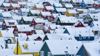 perumahan di kota nuuk greenland