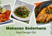 Makanan sederhana kaya dengan gizi