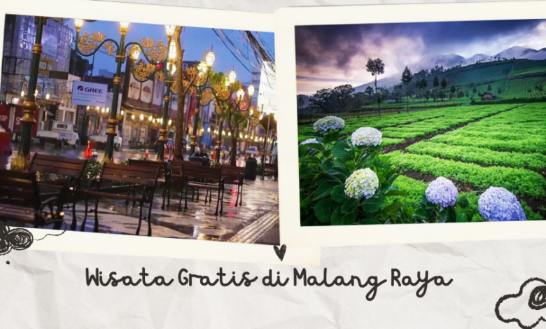 Wisata gratis di Malang