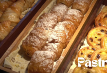 Ilustrasi pastry dari berbagai negara