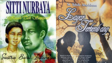 Karya sastra angkatan sastra baru