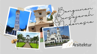 Desain Arsitektur Bangunan Bersejarah Indonesia