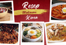 Resep makanan korea