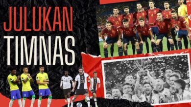 Julukan Timnas Sepak Bola