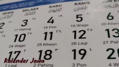 Kalender jawa