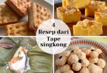 Resep kue berbahan tape singkong