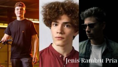 Ilustrasi Jenis rambut pria