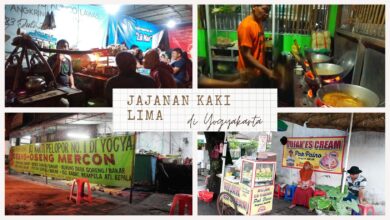 Jajanan kaki lima di Yogyakarta