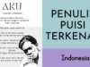 Penulis puisi terkenal Indonesia