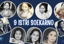 9 Istri Soekarno