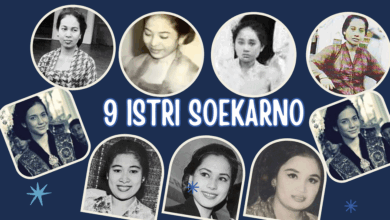 9 Istri Soekarno