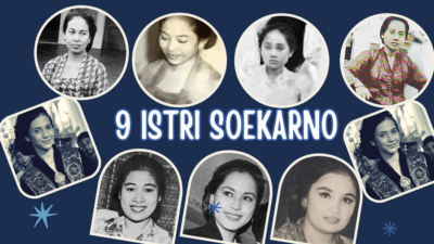 9 Istri Soekarno