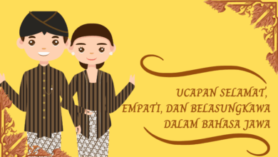 Ucapan Selamat Empati dan Belasungkawa dalam bahasa Jawa