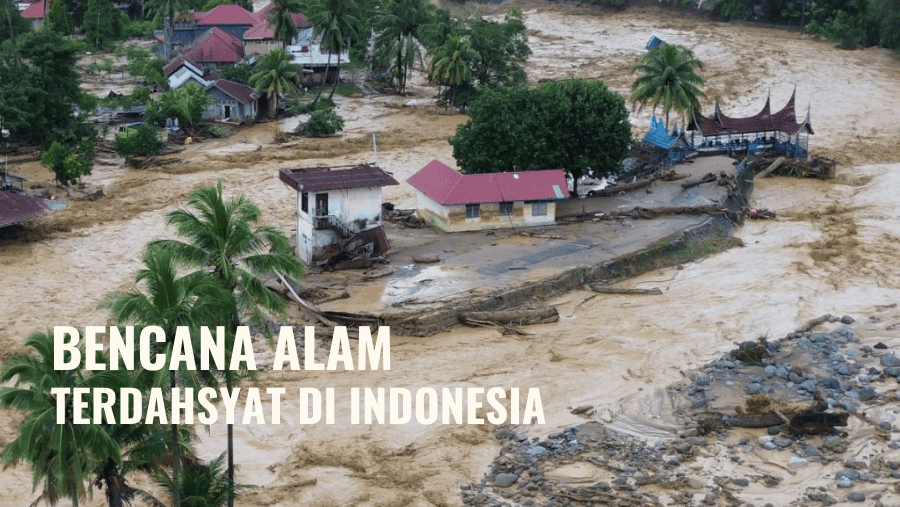 Kiamat Kecil di Nusantara, 8 Bencana Alam Terdahsyat di Indonesia Pada Abad 20 1 Banjir bandang di Sumatera