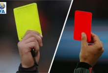 kartu kuning dan kartu merah dalam sepak bola