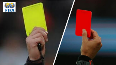 kartu kuning dan kartu merah dalam sepak bola