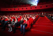 Ilustrasi penonton film di bioskop