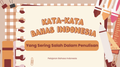 Kata dalam bahasa indonesia